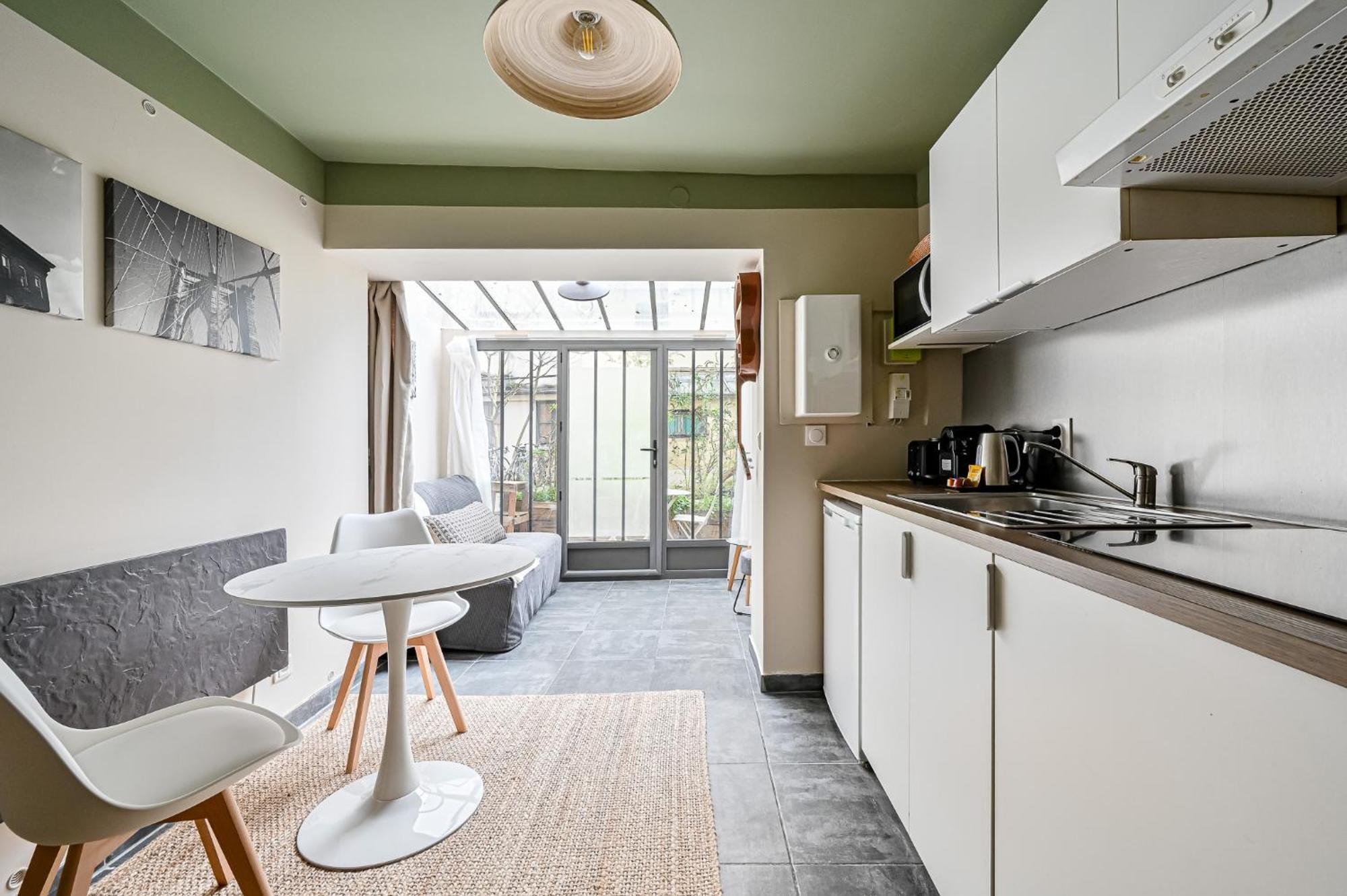 L'Oasis Parisien - 2 Pers - Metro Oberkampf Appartement Buitenkant foto
